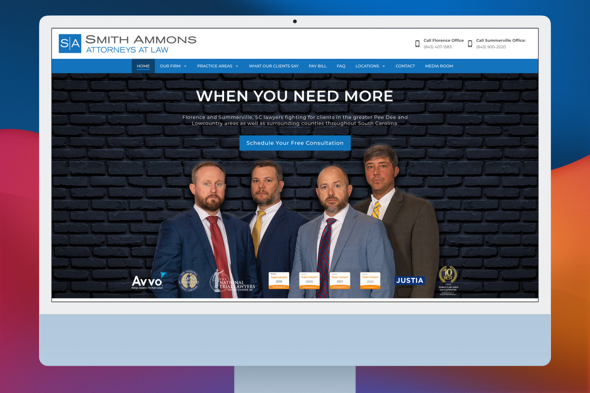 Smith Ammons, LLC – WordPress Website