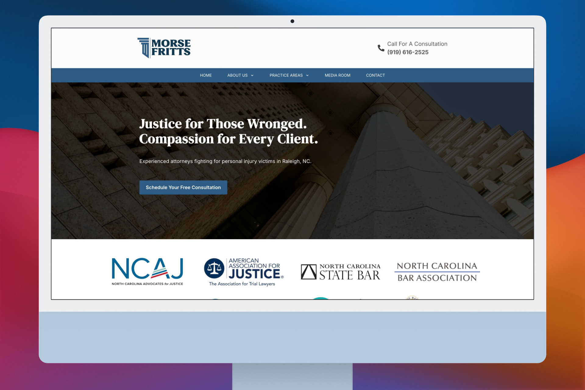 Morse Fritts – WordPress Website